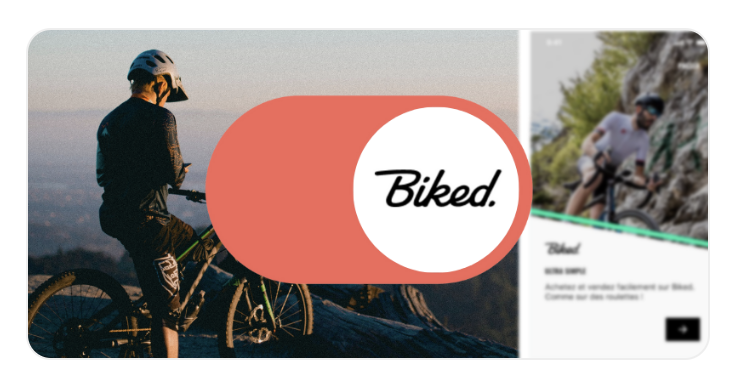Biked App mobile hybride Marketplace C2C