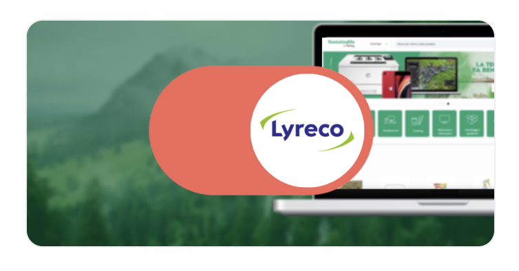 Lyreco sustainable Marketplace B2B by Atecna