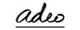 logo Adeo noir et blanc