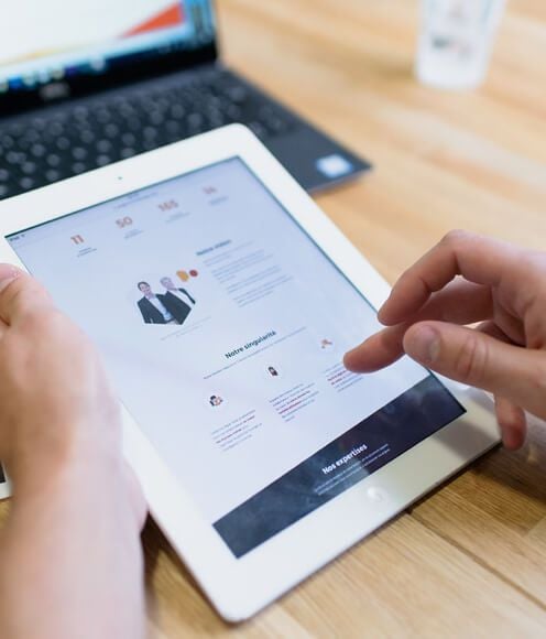 Tablette site Atecna