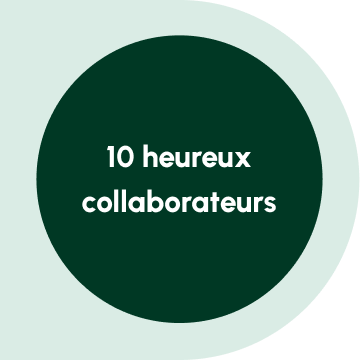 10 heureux collaborateurs